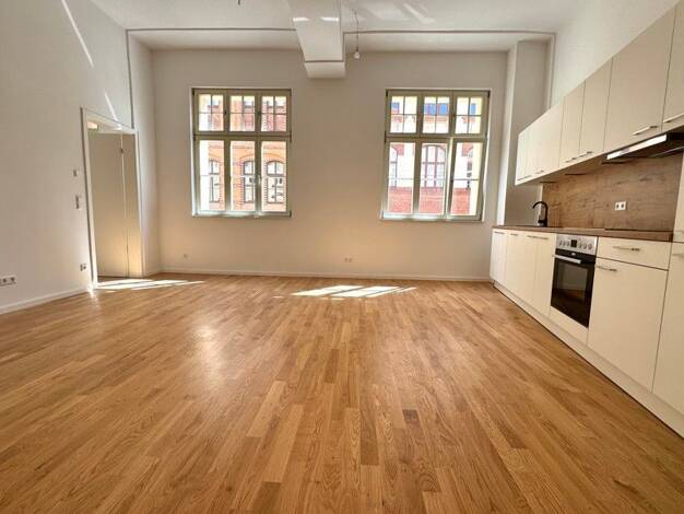Wohnung zur Miete - Erstbezug 1.069 € 4 Zimmer 89,1 m² 2. Geschoss Dreyhauptstraße 4 Altstadt Halle (Saale), Stadt 06108