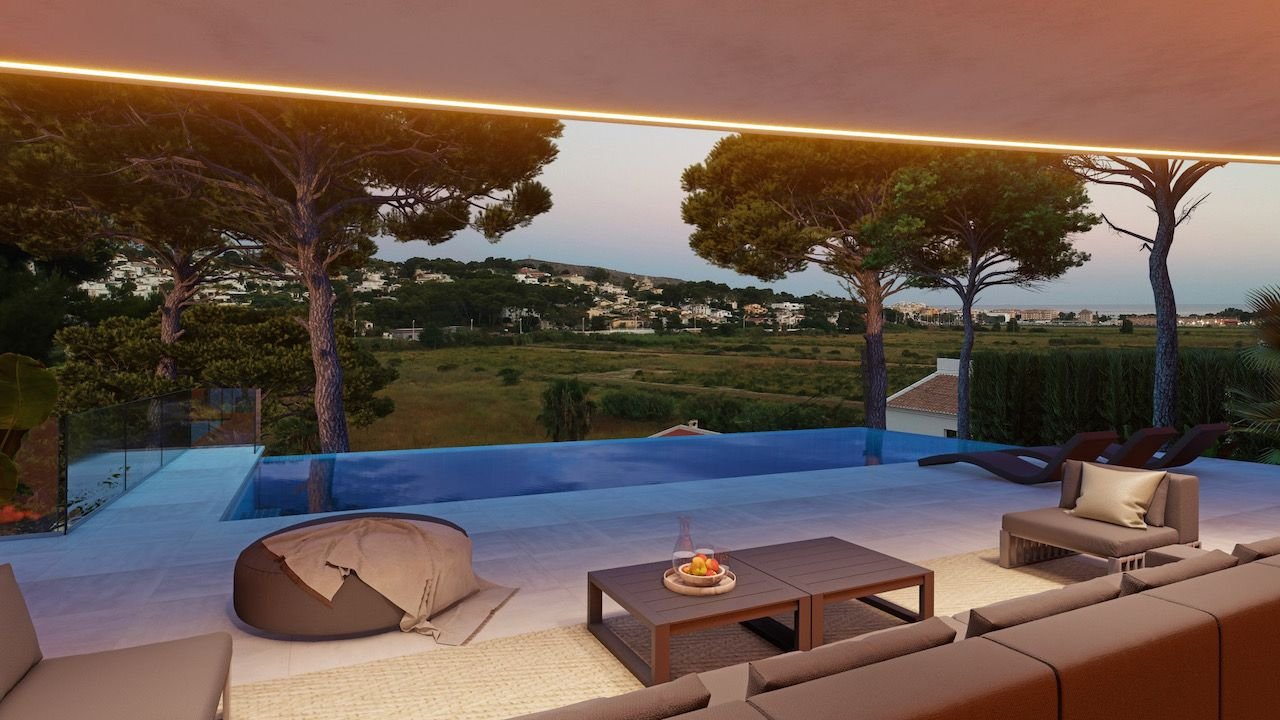 Villa zum Kauf 1.495.000 € 4 Zimmer 311 m²<br/>Wohnfläche 1.003 m²<br/>Grundstück Moraira 03724