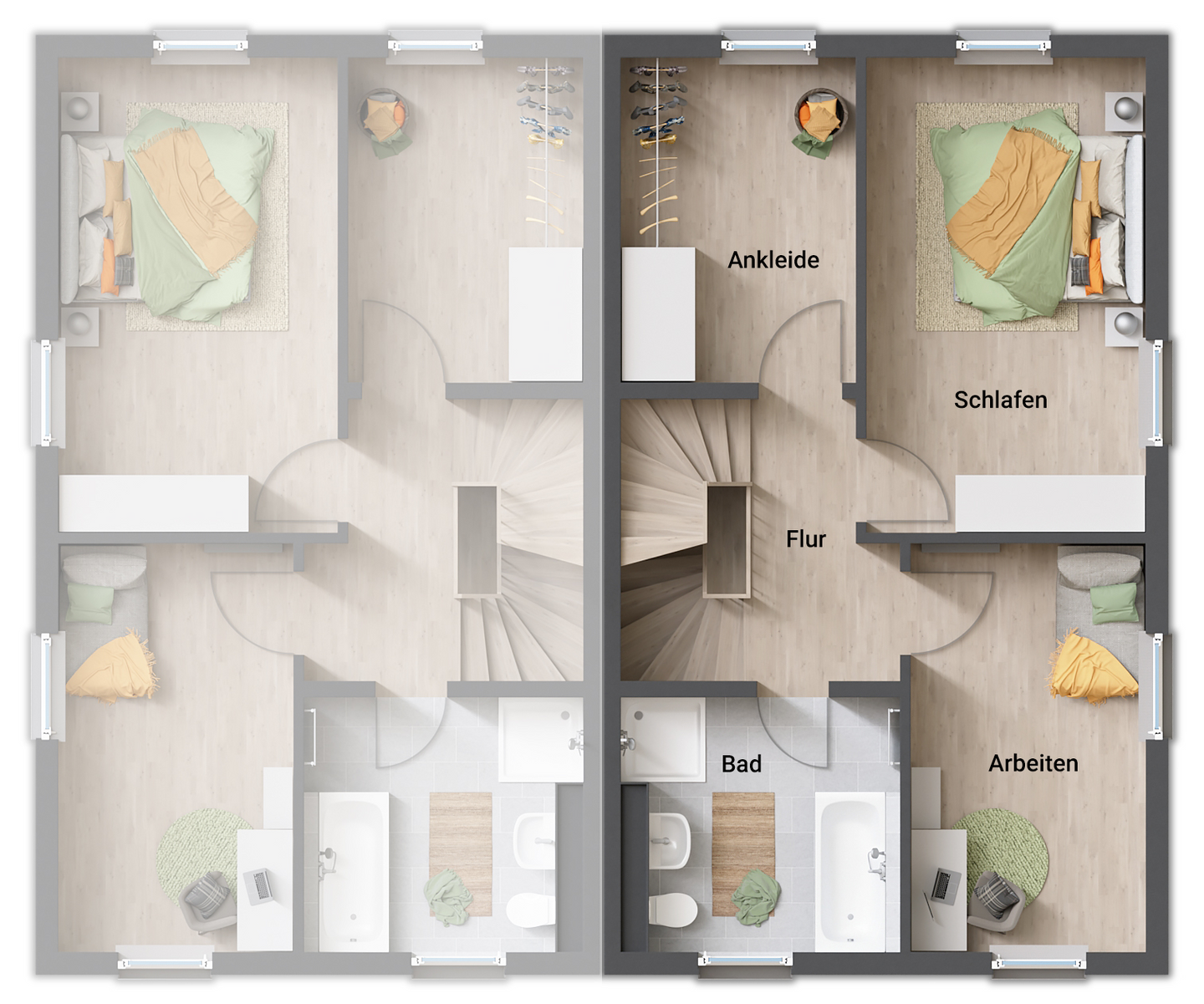Immobilie in Hohenwart - Auf Sie und Ihre Familie wartet diese geräumige und vielseitige DHH auf einem sonnigen Grundstück in Hohenwart - auch für Kapitalanleger - Bild 4