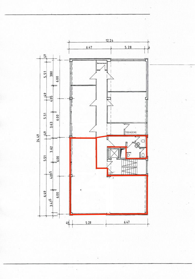 Bürofläche zur Miete provisionsfrei 100 m²<br/>Bürofläche Sophienblatt 88-90 Südfriedhof Bezirk 5 Kiel 24114