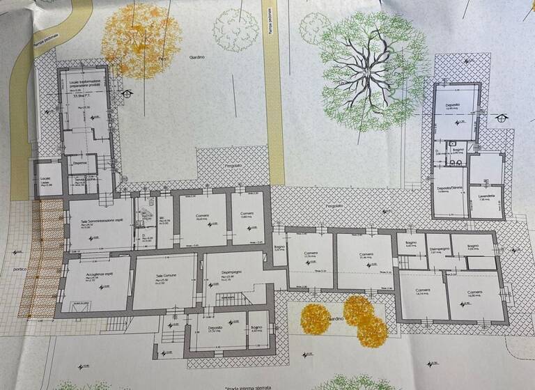 Gewerbegrundstück zum Kauf 2.250.000 € 300 m² Grundstück Podere Wohnhaus, Pool, Restaurant, Bar, Massa Marittima 58024