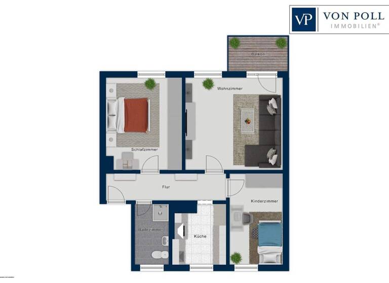 Wohnung zum Kauf 95.000 € 3 Zimmer 66 m² 1. Geschoss Lebenstedt Salzgitter / Lebenstedt 38226