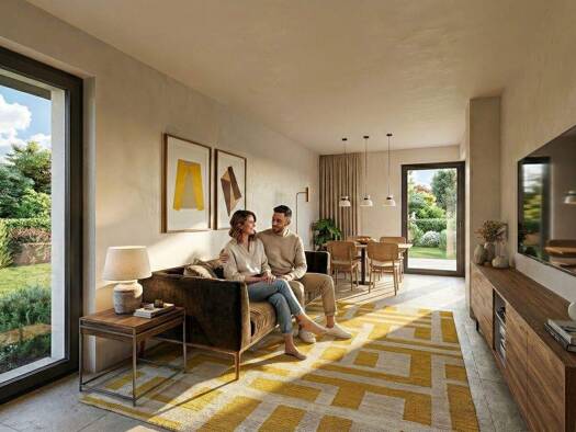 Wohnung zum Kauf - Neubau provisionsfrei 211.800 € 2 Zimmer 48,1 m² 1. Geschoss Mozartstraße 4 Ostenland Delbrück 33129