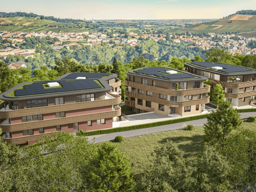 Wohnung zur Miete - Erstbezug 992 € 2 Zimmer 61,1 m² 1. Geschoss frei ab 01.04.2027 Linsenbergstraße 9 Weinsberg Weinsberg 74189