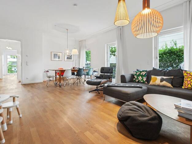 Wohnung zum Kauf 1.380.000 € 5 Zimmer 198 m² Heinrich-Heine-Gärten 15 Heerdt Düsseldorf 40549