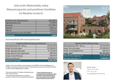 Immobilie zum Kauf provisionsfrei als Kapitalanlage geeignet 539.000 € 4 Zimmer 94,5 m² teilbar ab 94,5 m² Hauptstraße 26 Rellingen 25462