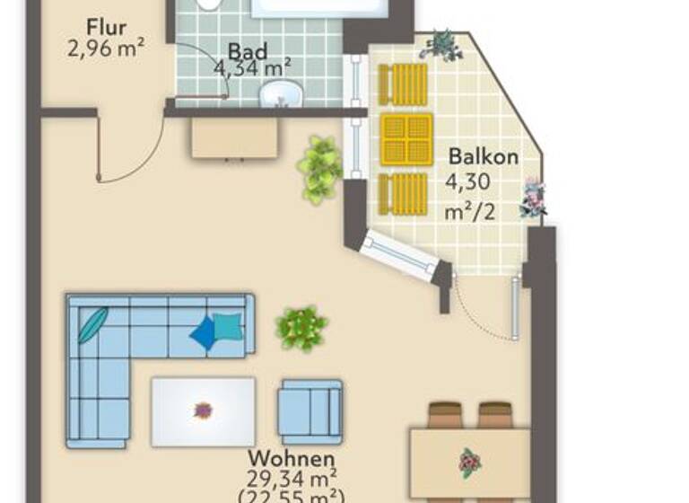 Wohnung zur Miete 590 € 3 Zimmer 93 m² 2. Geschoss frei ab 01.06.2026 Hinrich-Schmalfeldt-Straße 18 Lehe Bremerhaven 27576