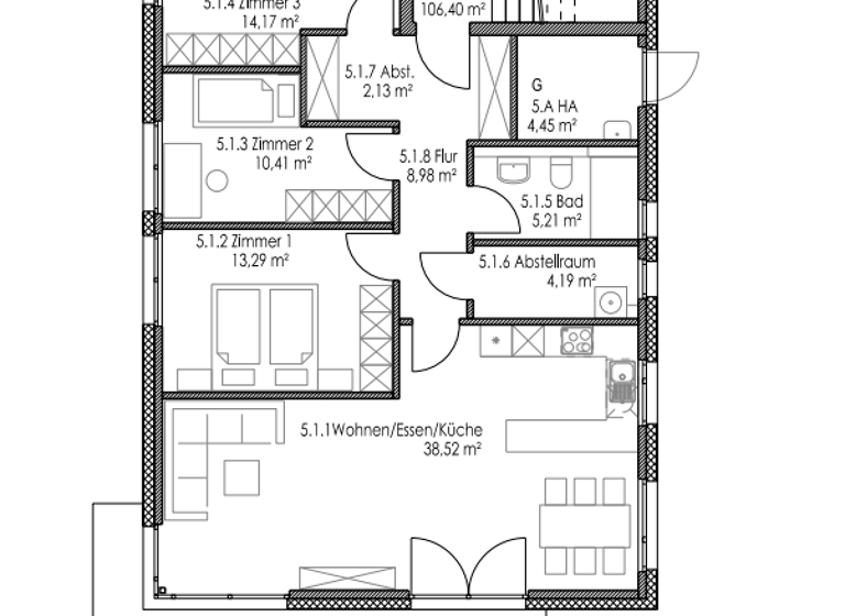 Wohnung zum Kauf - Erstbezug 555.000 € 4 Zimmer 106,4 m² Stein b Laboe 24235