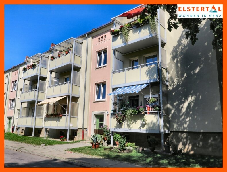 Wohnung zur Miete 446 € 3 Zimmer 65 m²<br/>Wohnfläche 1.<br/>Geschoss Mendelssohnweg 18 Stadtmitte Nord Gera 07545