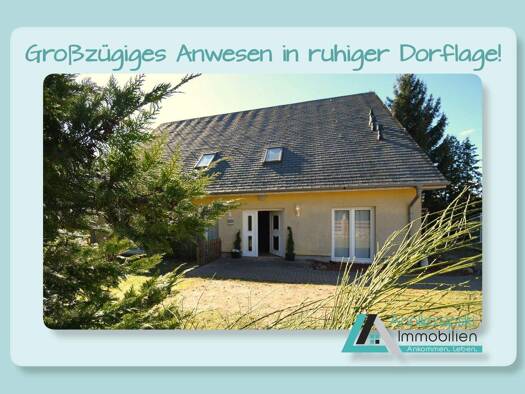 Einfamilienhaus zum Kauf 395.000 € 8 Zimmer 330,5 m² 4.580 m² Grundstück frei ab sofort Gerswalde 17268