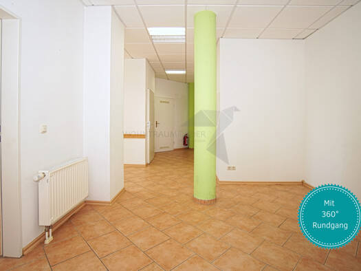 Praxisfläche zur Miete 549 € 6 Zimmer 75 m² Bürofläche Schönherrstraße 2 Schloßchemnitz Chemnitz 09113