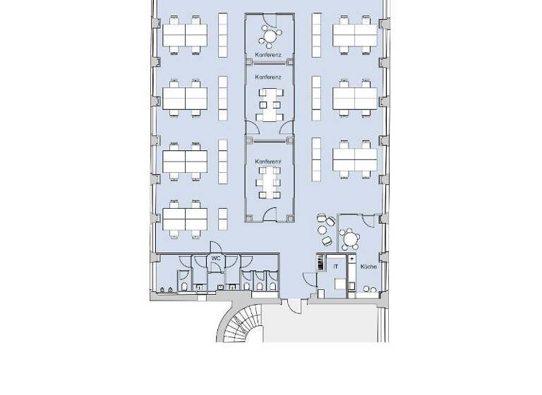 Bürofläche zur Miete provisionsfrei 27 € 493 m²<br/>Bürofläche Wilmersdorf Berlin 10707
