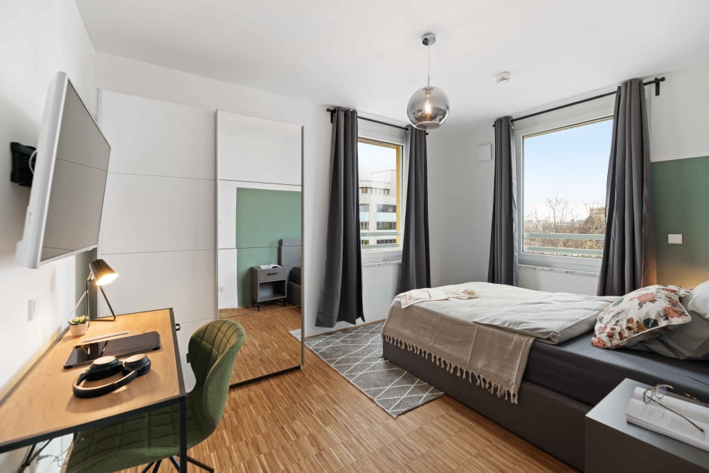 Wohnung zur Miete Wohnen auf Zeit 1.095 € 4 Zimmer 12 m²<br/>Wohnfläche 04.02.2025<br/>Verfügbarkeit Tübinger Straße 3 Land in Sonne München 80686