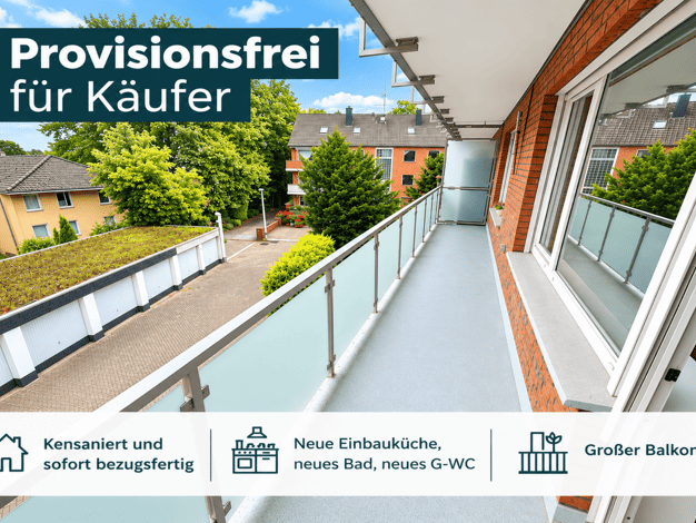 Wohnung zum Kauf provisionsfrei 115.000 € 2 Zimmer 49 m² 2. Geschoss Mitte-Ost Mülheim an der Ruhr 45473