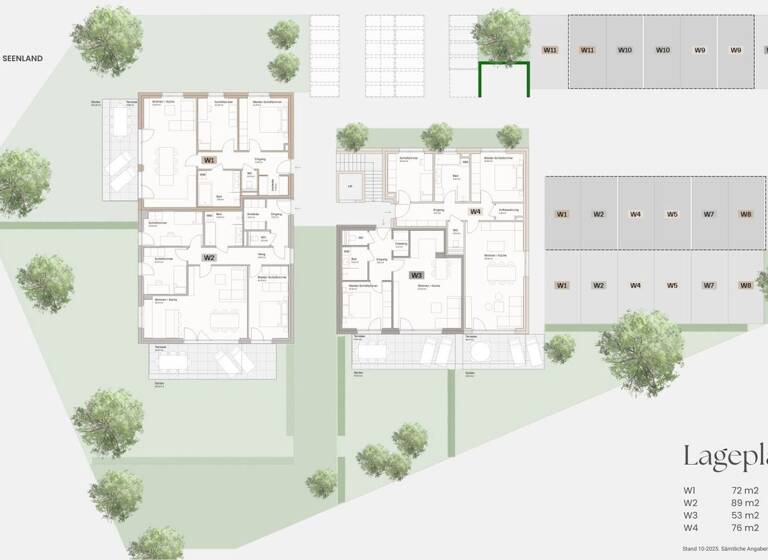 Wohnung zum Kauf - Erstbezug provisionsfrei 525.500 € 3 Zimmer 76,2 m² EG frei ab 01.07.2027 Seekirchnerstrasse Obertrum 5162
