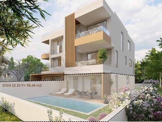 Wohnung zum Kauf 580.000 € 99 m² Bibinje