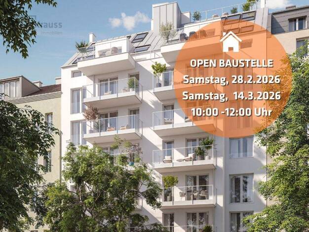 Wohnung zum Kauf - Erstbezug 306.900 € 2 Zimmer 34,8 m² 6. Geschoss Wien, Brigittenau 1200