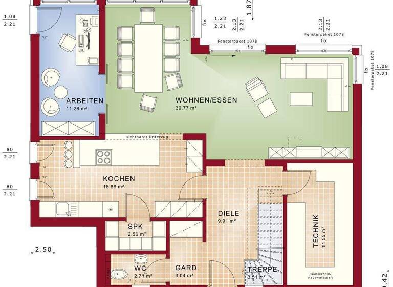 Haus zum Kauf 472.672 € 5 Zimmer 151 m² 531 m² Grundstück Nienborg Heek-Nienborg 48619