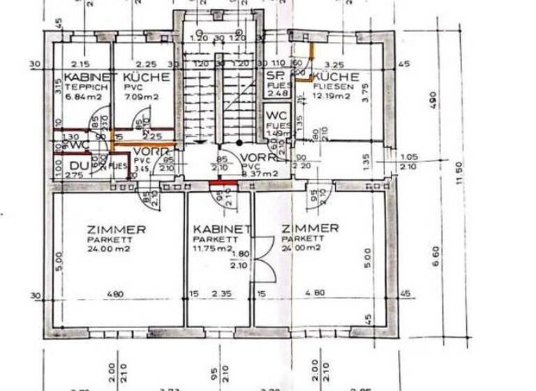 Einfamilienhaus zum Kauf provisionsfrei 990.000 € 12 Zimmer 282 m² 575 m² Grundstück Eichwaldgasse 14 Baden 2500
