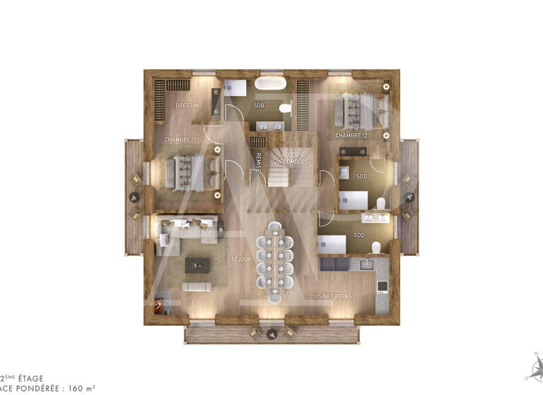 Wohnung zum Kauf 2.435.556 € 6 Zimmer Champéry 1874