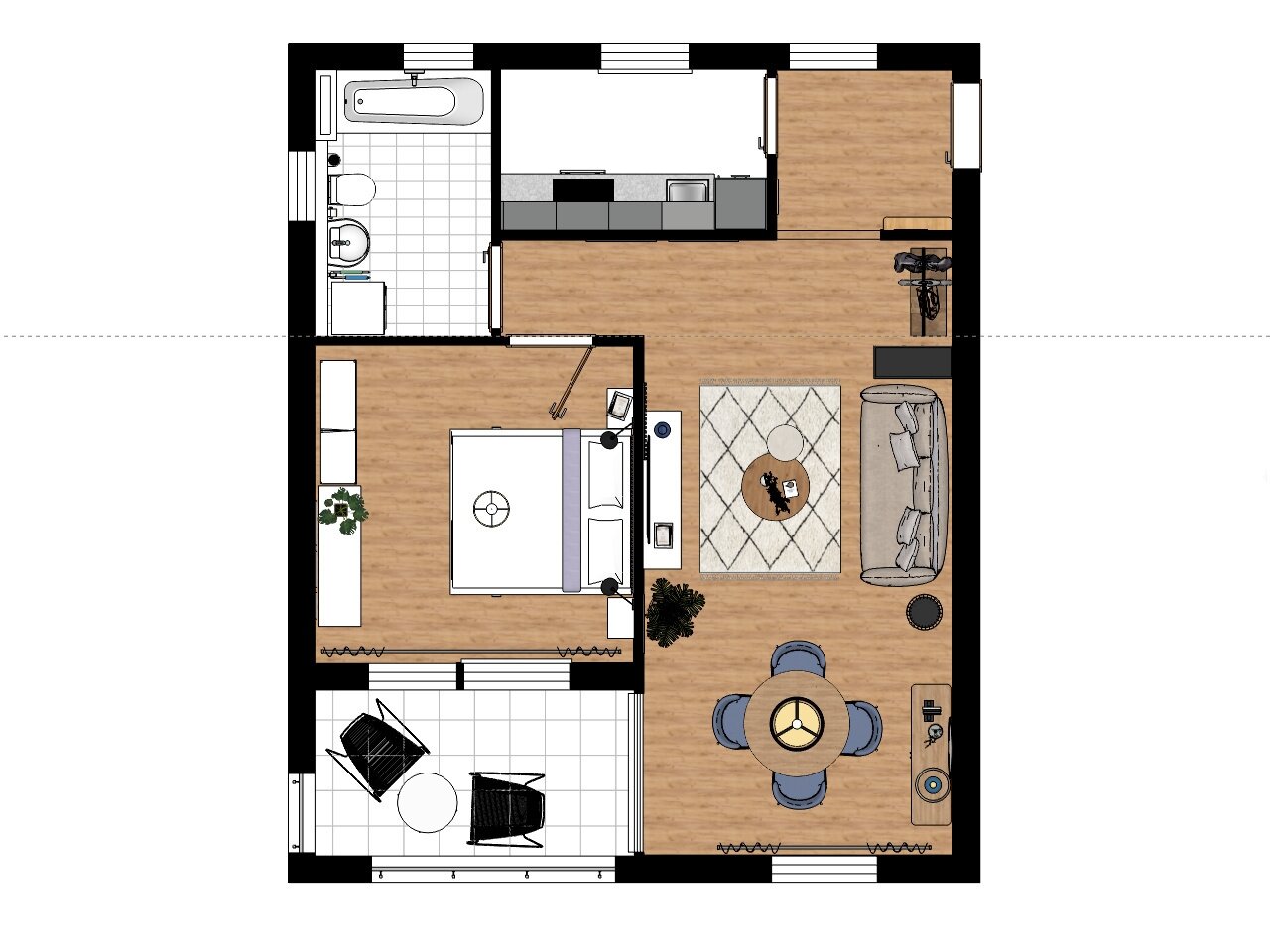 Wohnung zur Miete 770 € 2 Zimmer 58 m²<br/>Wohnfläche 2.<br/>Geschoss 01.12.2024<br/>Verfügbarkeit Dillweißenstein - Stadtviertel 105 Pforzheim 75180