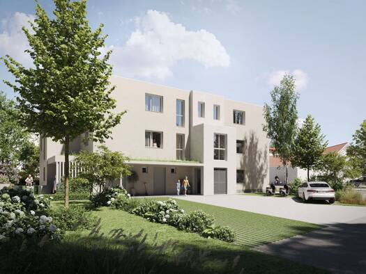 Wohnung zum Kauf - Erstbezug provisionsfrei 359.000 € 3 Zimmer 80,7 m² 1. Geschoss frei ab 30.06.2029 Pfarrer-Eckert-Straße 8 Etzelskirchen Höchstadt a.d.Aisch 91315