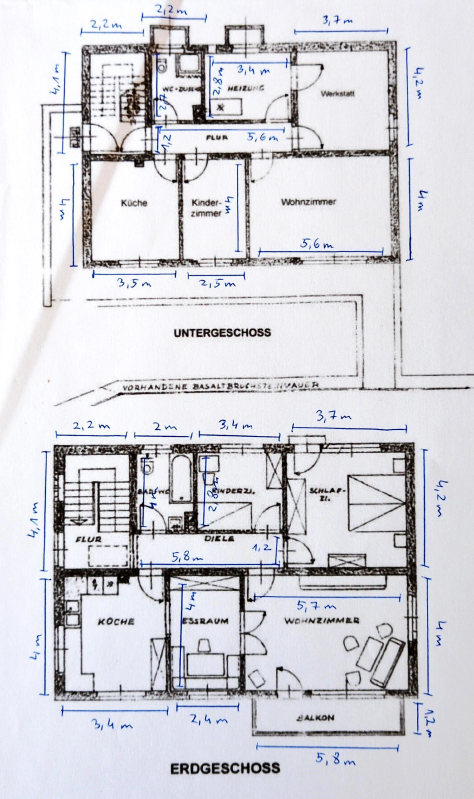 Mehrfamilienhaus zum Kauf 219.000 € 6 Zimmer 147 m²<br/>Wohnfläche 1.072 m²<br/>Grundstück Ober-Seemen Gedern 63688