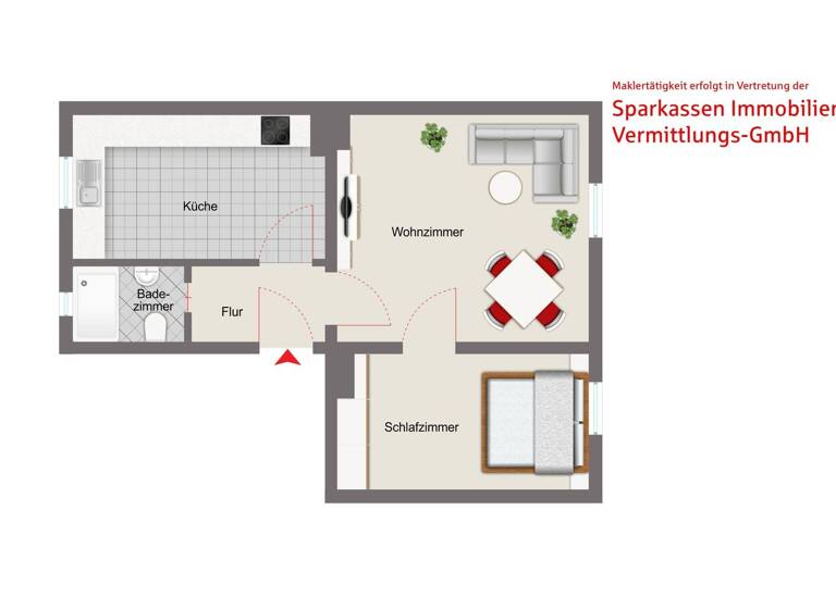 Wohnung zum Kauf 67.000 € 2 Zimmer 39 m² 2. Geschoss frei ab sofort Scheibe Weiden 92637