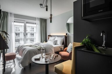 Wohnung zur Miete Wohnen auf Zeit 1.931 € 1 Zimmer 20 m² frei ab 08.10.2024 Carl-Wery-Straße Altperlach München 81739