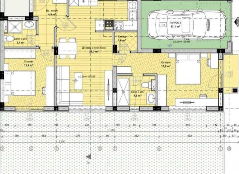 Studio zum Kauf 134.665 € 3 Zimmer 95,3 m² Plovdiv