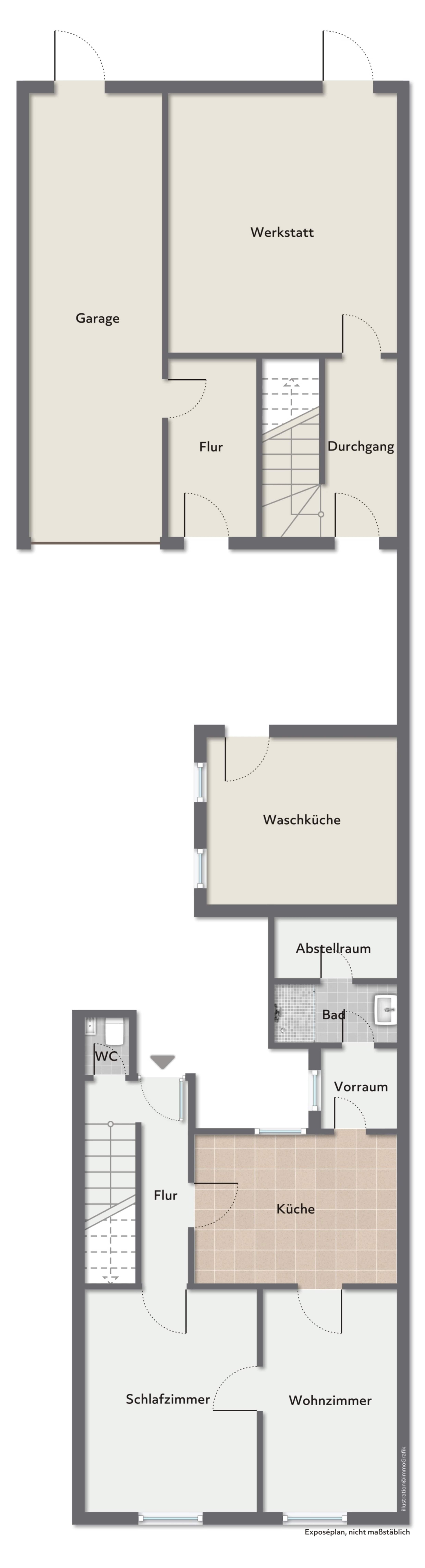 Mehrfamilienhaus zum Kauf 385.000 € 8 Zimmer 226 m²<br/>Wohnfläche 545 m²<br/>Grundstück ab sofort<br/>Verfügbarkeit Neulußheim 68809