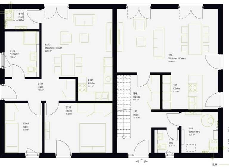 Einfamilienhaus zum Kauf 949.309 € 8 Zimmer 264 m² 630 m² Grundstück Tettnang 88069