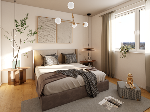 Wohnung zum Kauf - Neubau 328.000 € 2 Zimmer 66,3 m² 1. Geschoss Mariusstraße 29 Ansbach 91522