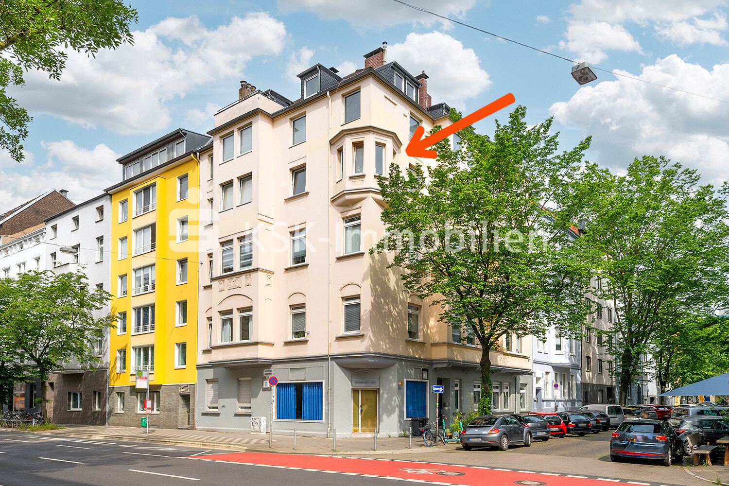 Wohnung zum Kauf 189.000 € 2 Zimmer 52 m²<br/>Wohnfläche 3.<br/>Geschoss Friedrichstadt Düsseldorf 40215