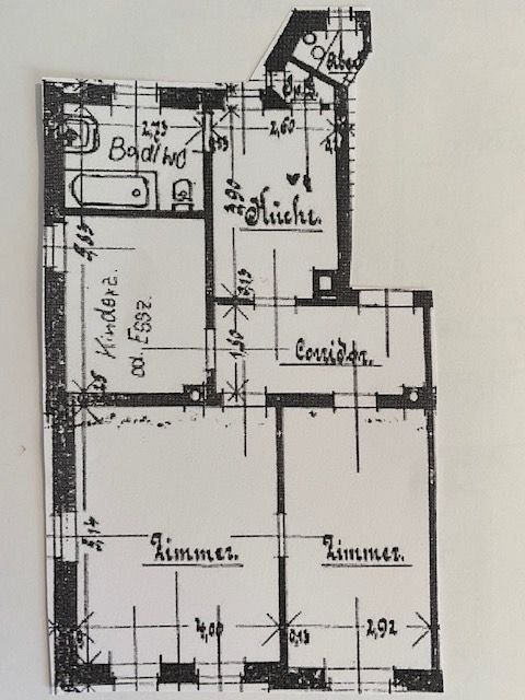 Wohnung zur Miete 480 € 3 Zimmer 69 m²<br/>Wohnfläche 2.<br/>Geschoss ab sofort<br/>Verfügbarkeit Wilsdruff Wilsdruff 01723