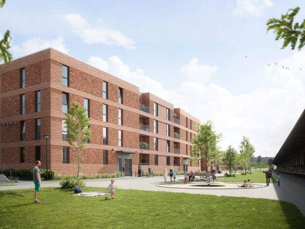 Wohnung zum Kauf - Neubau provisionsfrei 456.000 € 3 Zimmer 85,3 m² 2. Geschoss St. Lorenz Süd Lübeck 23558