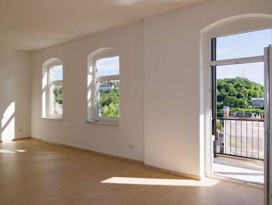 Wohnung zur Miete 718 € 3 Zimmer 102,5 m² EG Cloßstraße 6 Greiz Greiz 07973