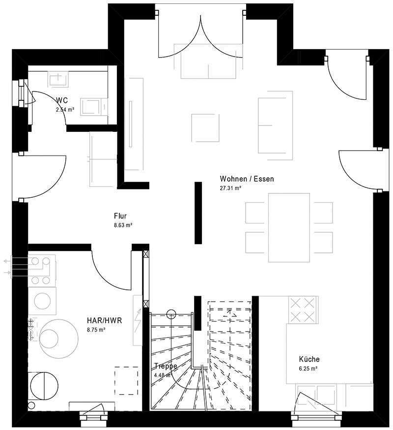 Einfamilienhaus zum Kauf provisionsfrei 191.000 € 4 Zimmer 111 m²<br/>Wohnfläche 800 m²<br/>Grundstück Bell Bell 56288