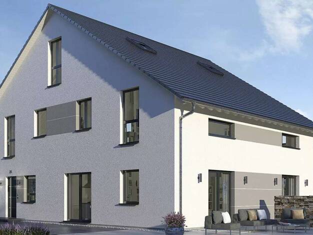 Doppelhaushälfte zum Kauf - Erstbezug provisionsfrei 629.990 € 6 Zimmer 147 m² 297 m² Grundstück Bischofsheim Maintal 63477