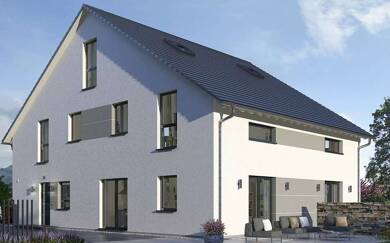 Doppelhaushälfte zum Kauf - Neubau provisionsfrei 629.990 € 6 Zimmer 147 m² 297 m² Grundstück Bischofsheim Maintal 63477