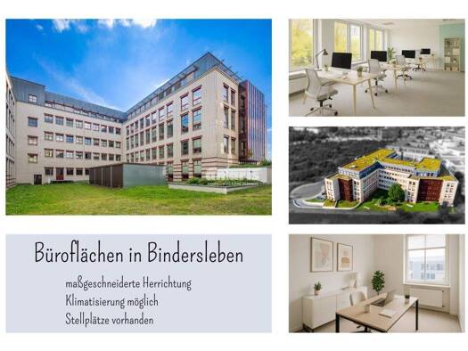 Bürofläche zur Miete provisionsfrei 9,50 € 347 m² Bürofläche teilbar ab 347 m² Bindersleben Erfurt 99092