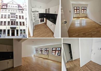 Wohnung zur Miete 727 € 2 Zimmer 60,5 m² 3. Geschoss Zentrum Leipzig 04109