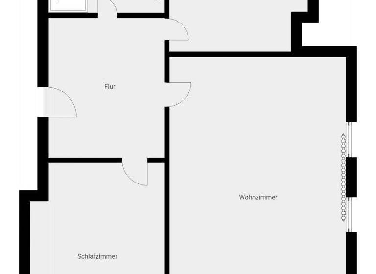Wohnung zur Miete 377 € 2 Zimmer 55 m² 1. Geschoss frei ab 01.04.2026 Leinestraße 15 Bitterfeld Bitterfeld-Wolfen 06749