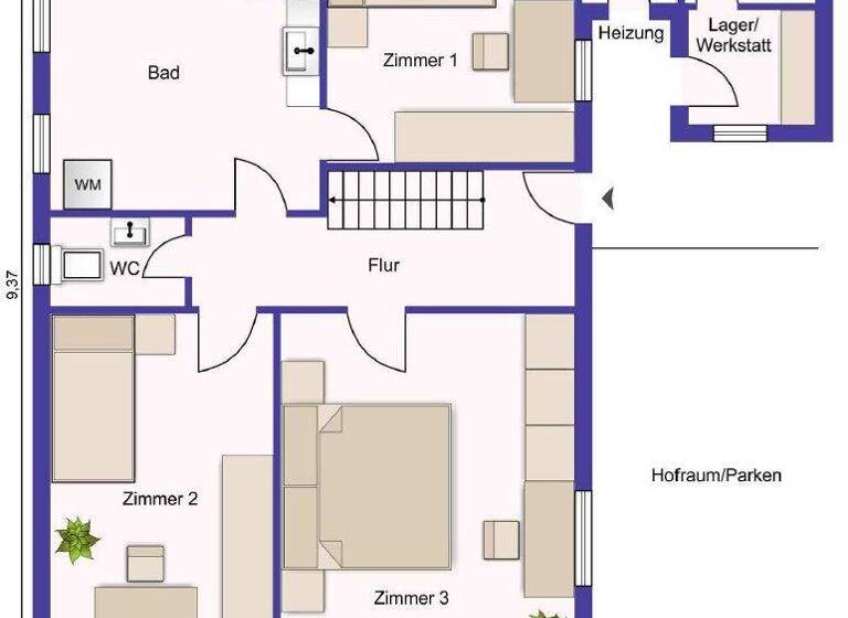 Einfamilienhaus zum Kauf 474.000 € 8 Zimmer 136 m² 157 m² Grundstück Erdmannhausen 71729