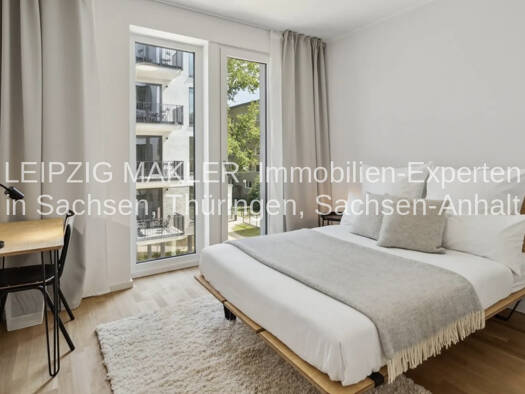 Wohnung zur Miete 520 € 1 Zimmer 11 m² frei ab sofort Berliner Straße 22 Zentrum-Nord Leipzig / Leipzig Zentrum-Nord 04105