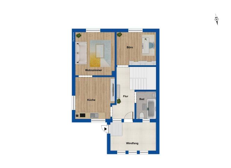 Doppelhaushälfte zum Kauf 235.000 € 4 Zimmer 85 m² 456 m² Grundstück Mainburg 84048