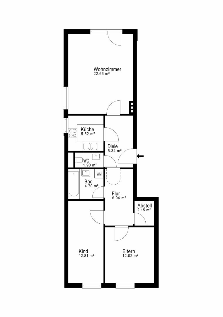 Wohnung zum Kauf 359.000 € 3 Zimmer 75 m²<br/>Wohnfläche Mattsee 5163