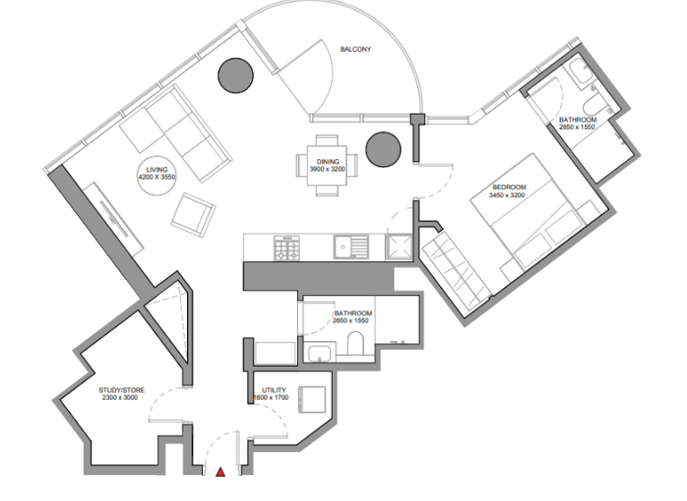Wohnung zum Kauf 435.323 € 2 Zimmer 86 m² Dubai