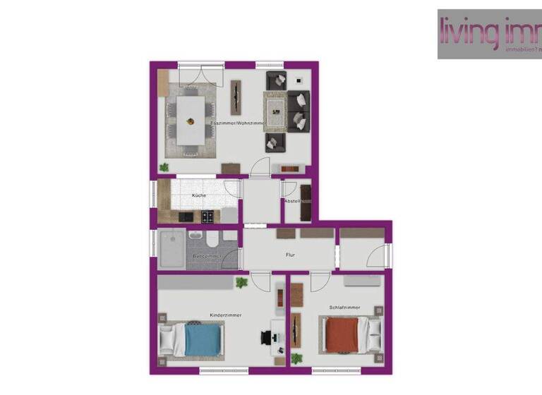 Wohnung zum Kauf 336.200 € 3 Zimmer 82 m² 1. Geschoss Mailing Ingolstadt 85055