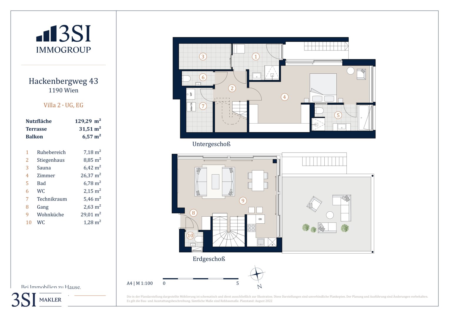 Villa zum Kauf 1.789.000 € 4 Zimmer 275 m²<br/>Grundstück Hackenbergweg 43 Wien 1190